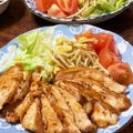 クックP5NNN7☆'s cooksnap of when they made 鶏むね1枚！甘じょうゆガーリックペッパー.