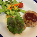 initiation's cooksnap of when they made エノキでかさ増し！ふわっとハンバーグ♡.