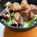 なっさん姫's cooksnap of when they made カレーシチュー用牛肉と宮だれでステーキ丼.