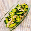 なつき☆ミ's cooksnap of when they made きゅうりとささみの冷やし中華サラダ.