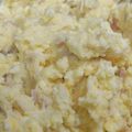 hirokky56's cooksnap of when they made いぶりがっこタルタルでポテサラ.
