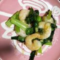 くっちゃん26265's cooksnap of when they made 小松菜とえびの中華炒め☆.