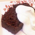 かぼす１２３'s cooksnap of when they made 乳・卵・チョコ不要。お豆腐ガトーショコラ.