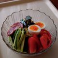 チコリママ's cooksnap of when they made カニかまで冷やし中華.