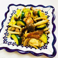 あっこ姉's cooksnap of when they made 鶏むね肉とズッキーニの柚子胡椒炒め.