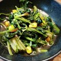 ばたみそーぱん☆'s cooksnap of when they made お弁当に❤甘～いほうれん草とコーン炒め.