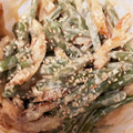 ☆ドキンちゃん☆”'s cooksnap of when they made いんげんとちくわの焼肉のたれマヨサラダ.
