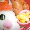 ゆけり３兄弟's cooksnap of when they made お弁当にＭＢのお花✿ＭＢで作る⑧.