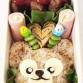 豆だいふく子's cooksnap of when they made キャラ弁＊ふわふわダッフィー簡単ver.