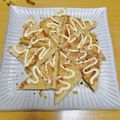 ルパンのかあさん☆彡's cooksnap of when they made トースターで☆油揚げの七味マヨネーズ焼き.