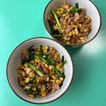 クックあさみちゃん's cooksnap of when they made 豚肉とコーンとニラのスタミナ炒め.