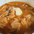 アチャこ's cooksnap of when they made キムチ残りのパックでキムチ鍋。.