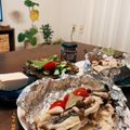jojojo1837's cooksnap of when they made 塩鯖のアクアパッツァ風ホイル焼き.