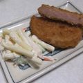 きらり流れ星's cooksnap of when they made ハムカツ.
