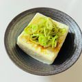 azbjbn's cooksnap of when they made 冷奴 青ねぎ胡麻油 ぽん酢 醤油.
