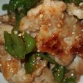 あっご☆社長's cooksnap of when they made ゴマたっぷり豚肉の甘辛焼き♪お弁当にも◎.