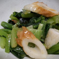 fu♪♪'s cooksnap of when they made 小松菜とわかめとちくわの酢みそ和え.