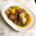 ナピト's cooksnap of when they made 牛すじ肉と大根のトマトスープ.