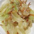 ヨシヨッシー's cooksnap of when they made キャベツのジャコ＆桜えび炒め.