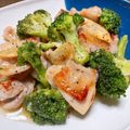 †あいママ†'s cooksnap of when they made 鶏肉とブロッコリーのうま塩ガーリック炒め.