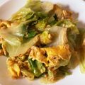 さちぶた♪'s cooksnap of when they made レタス卵炒め♪血糖値に簡単薬膳.