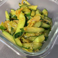 Faiza's cooksnap of when they made きゅうりとネギの中華炒め.