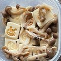 TinyKeek's cooksnap of when they made レンジにお任せ☆高野豆腐としめじの煮物.