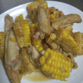 クックXR2ZGU☆'s cooksnap of when they made 手羽中ととうもろこしの玉ねぎしょうゆ焼き.