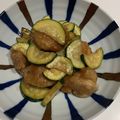 KOTEMOM's cooksnap of when they made 鶏むね肉とズッキーニのポン酢炒め.