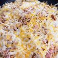 えるる♡'s cooksnap of when they made 残りご飯で　『とろ～りライスピザ』.