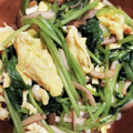 eユキさん's cooksnap of when they made 卵と三つ葉とえのきのふわっと炒め.