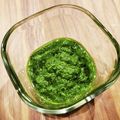 麻's cooksnap of when they made 少量のバジルソースの作り方.