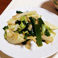 チコリママ's cooksnap of when they made キャベツと玉ねぎのにんにく炒め.