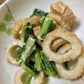 さらママキッチン's cooksnap of when they made レンジで簡単小松菜とちくわのごまマヨ和え.