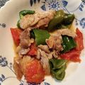 プルンバゴ's cooksnap of when they made 簡単鶏もも肉のソテー　トマトと一緒に。.