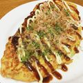 vabochan's cooksnap of when they made キャベツと卵でふわとろチーズもんじゃ風♡.