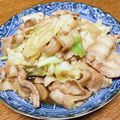 vabochan's cooksnap of when they made キャベツと豚バラのポン酢炒め.