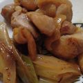 五色どらやき's cooksnap of when they made 鶏もも肉と長ねぎの焼き鳥。串なし。.