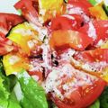クックM96XDX☆'s cooksnap of when they made 甘めのフレンチドレッシングヨーグルトも.