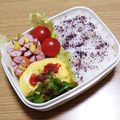 ﾋﾟﾛﾐ♡'s cooksnap of when they made ✿ウィンナーお花に枝豆さしちゃった✿.