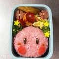 Chaaa_room's cooksnap of when they made 星のカービィ　キャラ弁（３キャラ）.