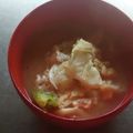 チコリママ's cooksnap of when they made こびりつかない落とし卵のお味噌汁.