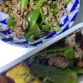 kinkinsan's cooksnap of when they made 材料2つ・あいびき肉とピーマンの味噌炒め.