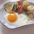 きらり流れ星's cooksnap of when they made きれいに出来る♡目玉焼き.