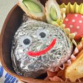 あやめりー's cooksnap of when they made おにぎり 包み方 メタルスライムが現れた.