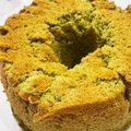 にこにこりょこ's cooksnap of when they made 米粉の抹茶シフォンケーキ17センチ型.