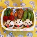 hime's cooksnap of when they made 年少　子パンダお弁当.