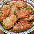 あーこ姐's cooksnap of when they made ピーマン肉詰め。ひき肉と豆腐でふんわり。.