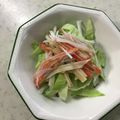 Ruriluru's cooksnap of when they made 簡単　レタスとサラダスティックのサラダ.
