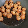 はーとねこ's cooksnap of when they made 揚げずに手抜き♪小芋（新じゃが）の甘辛煮.